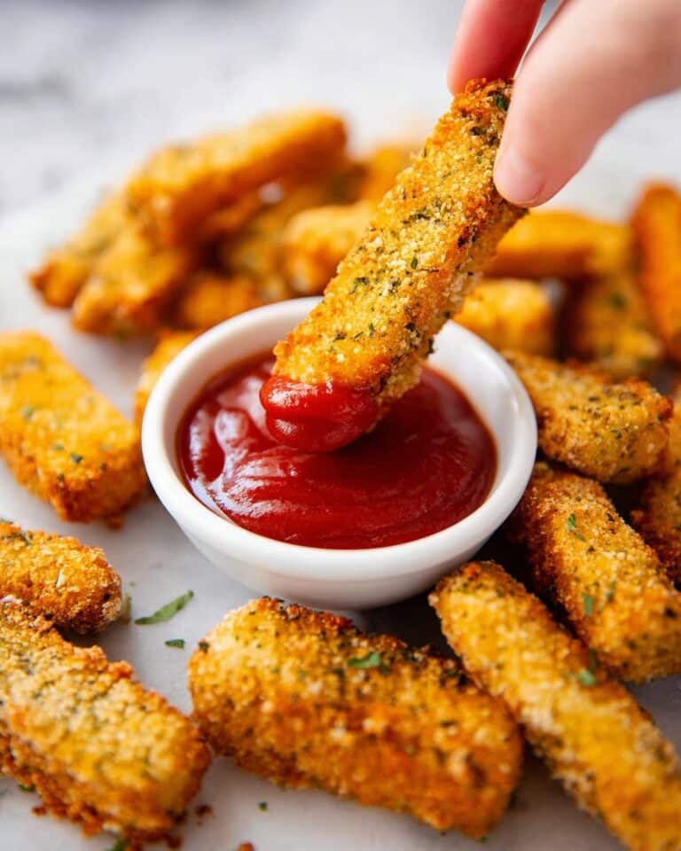 Baked Parmesan Zucchini Fries Recipe