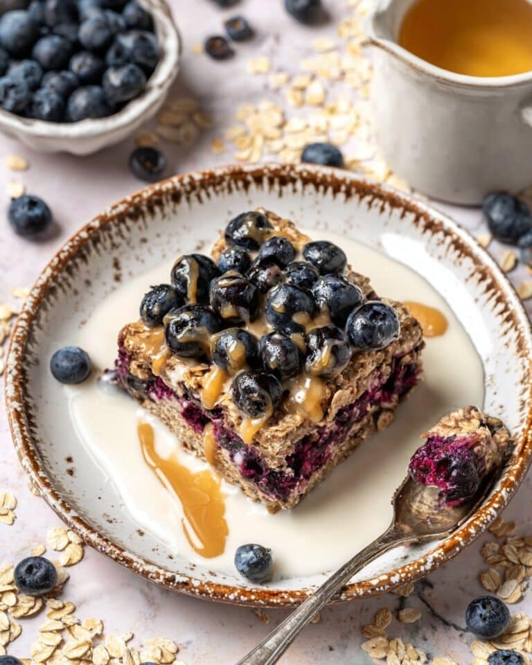 Blueberry Baked Oatmeal Recipe