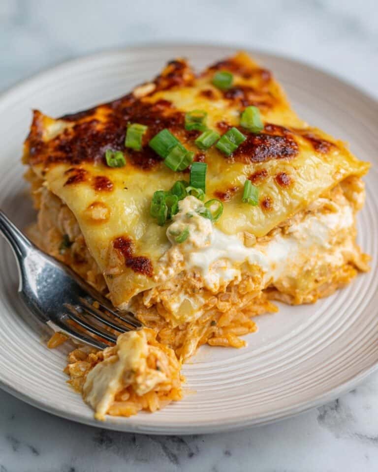 Buffalo Chicken Lasagna Recipe
