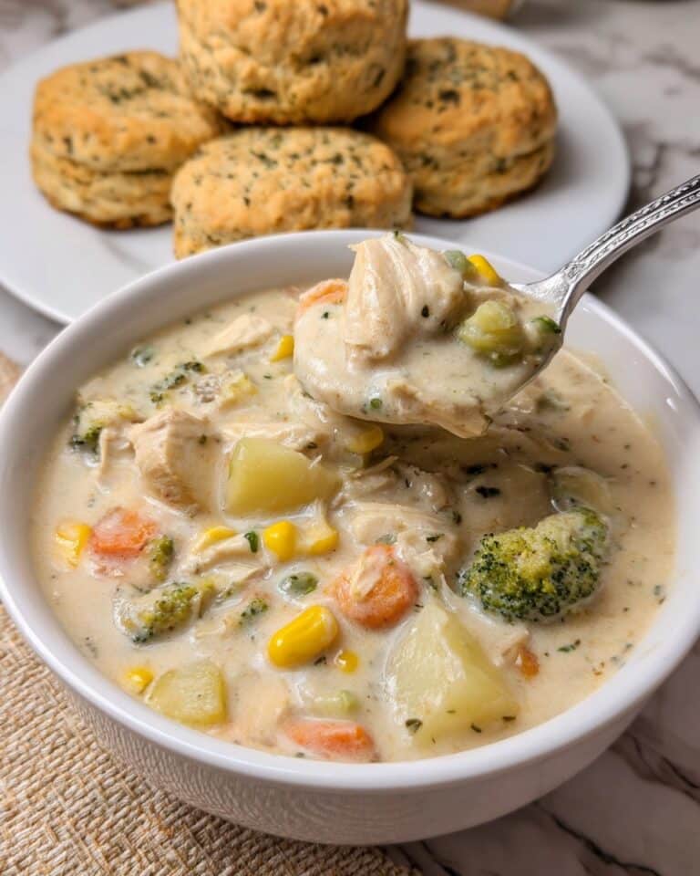 Chicken Pot Pie Soup Recipe