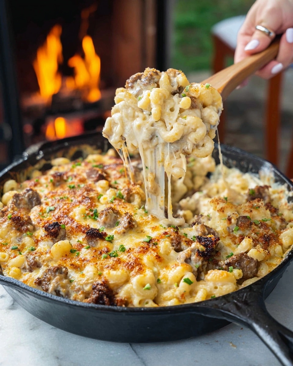 Steak Mac and Cheese Recipe - Recipe Image