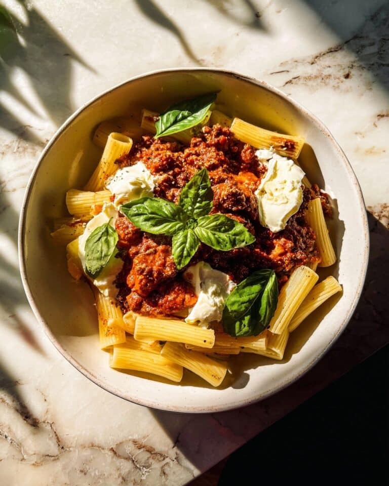 Crockpot Brown Butter Tomato and Ricotta Pasta Recipe