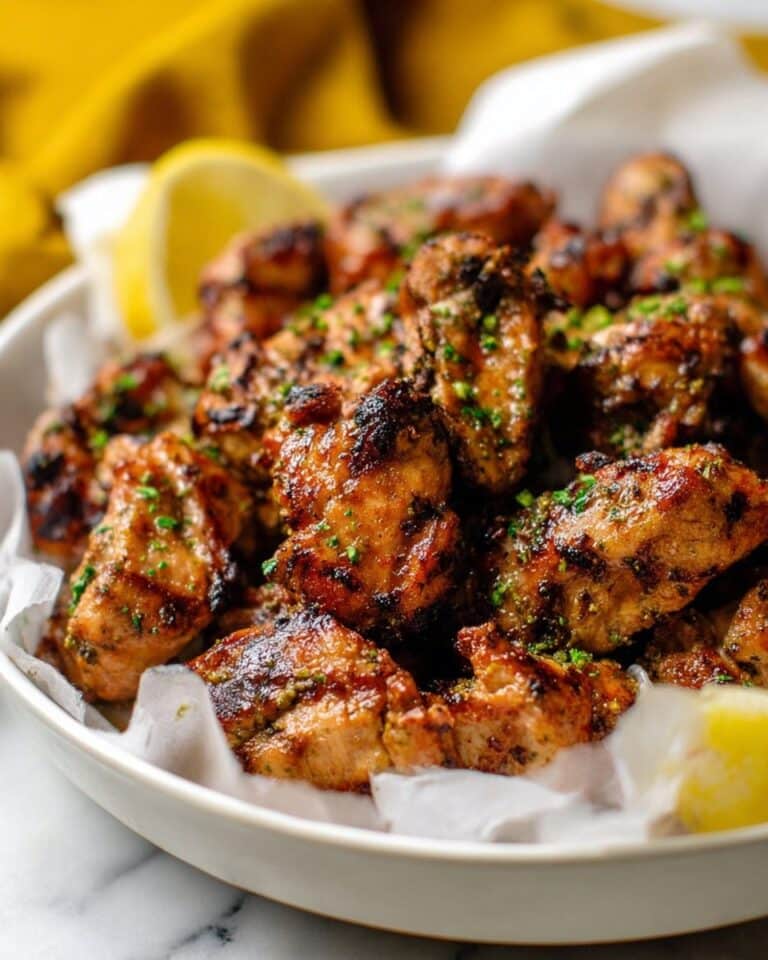 Air Fryer Lemon Chicken Bites Recipe