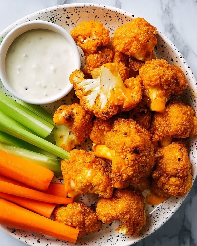 Air Fryer Buffalo Cauliflower Recipe