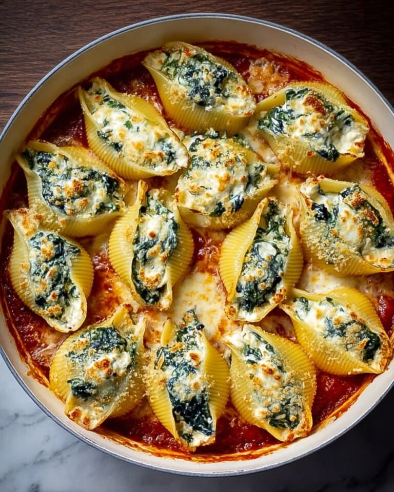 Spinach and Ricotta Stuffed Shells Recipe