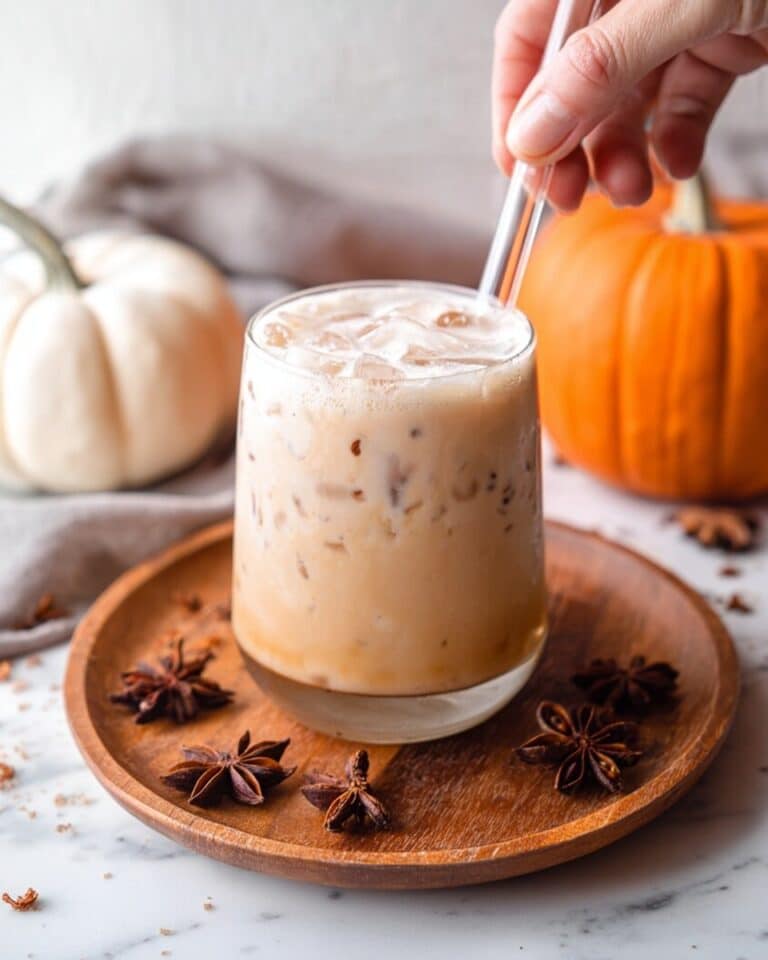 Iced Pumpkin Cream Chai Tea Latte (Starbucks Copycat) Recipe