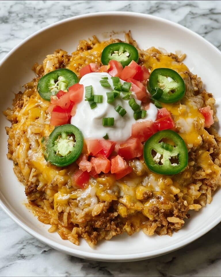Crockpot Taco Hash Brown Casserole Recipe