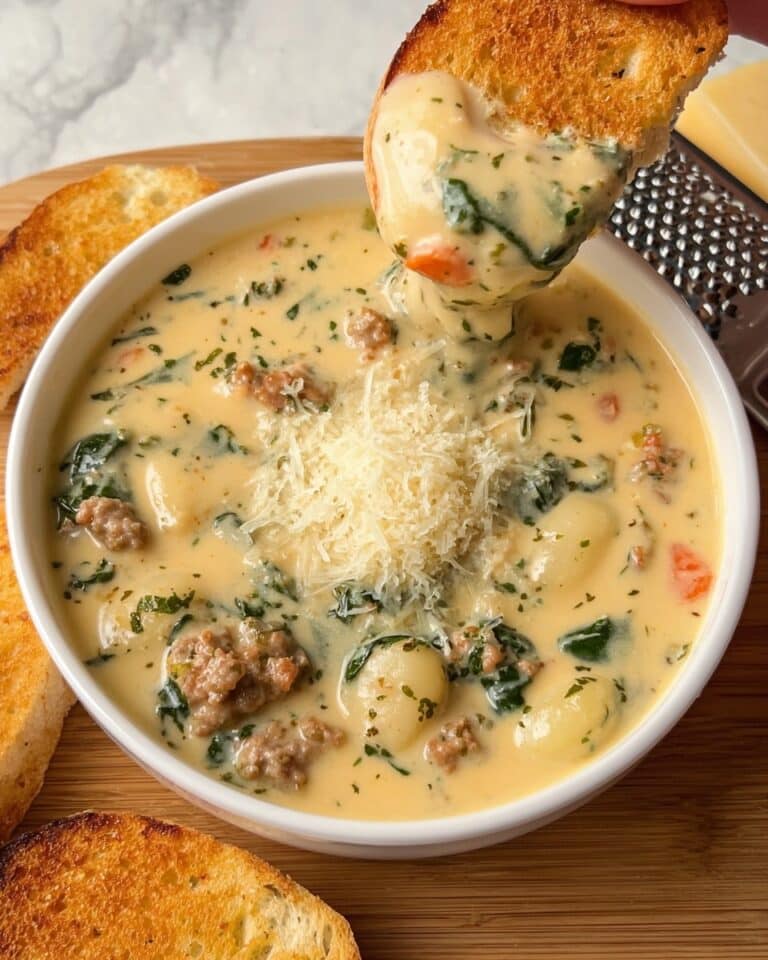 Creamy Italian Sausage and Gnocchi Soup Recipe