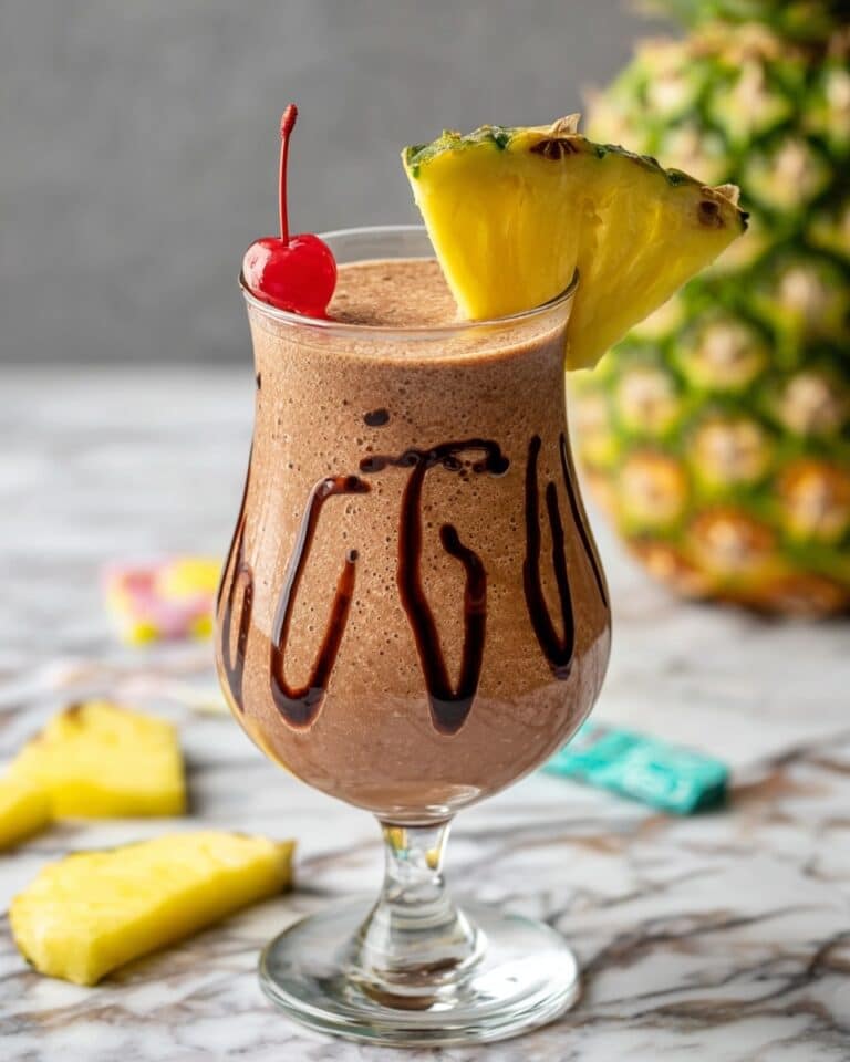 Chocolate Piña Colada Recipe