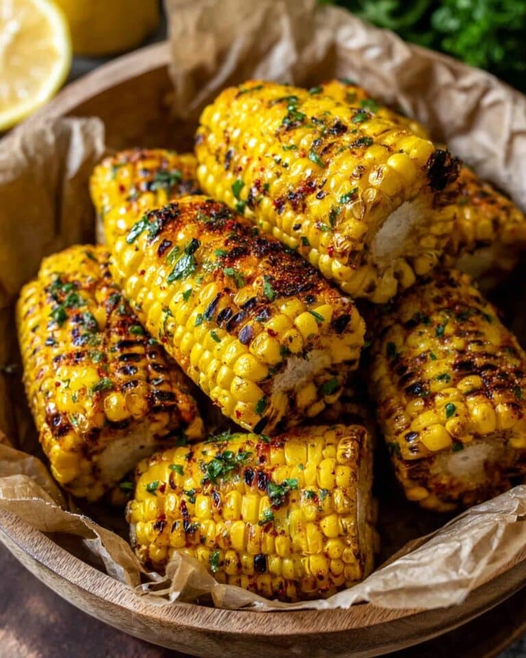 Cowboy Butter Roasted Corn Recipe