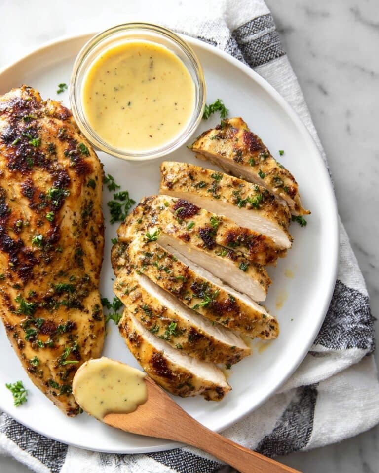 Grilled Herb Mustard Chicken Recipe
