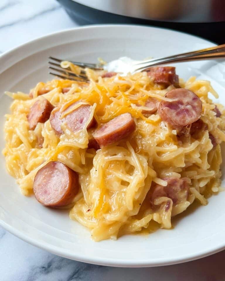 Cheesy Sausage and Potato Casserole Recipe