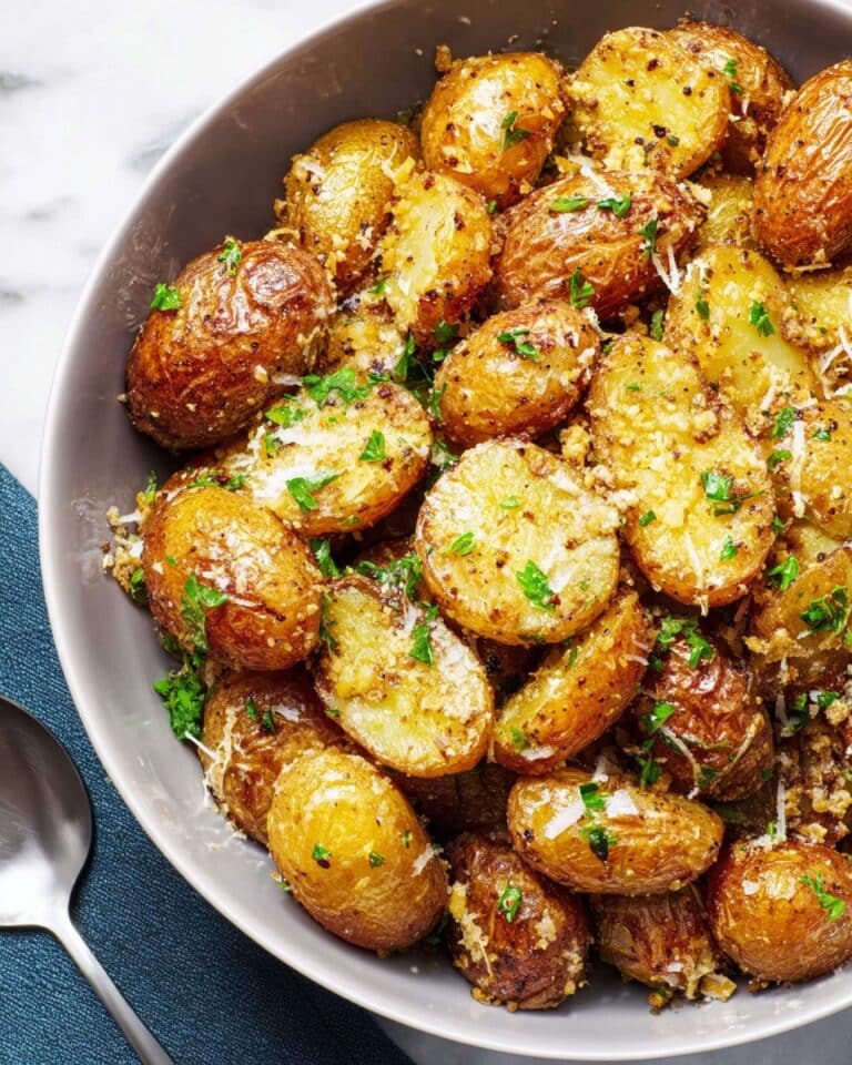 Parmesan Roasted Fingerling Potatoes Recipe