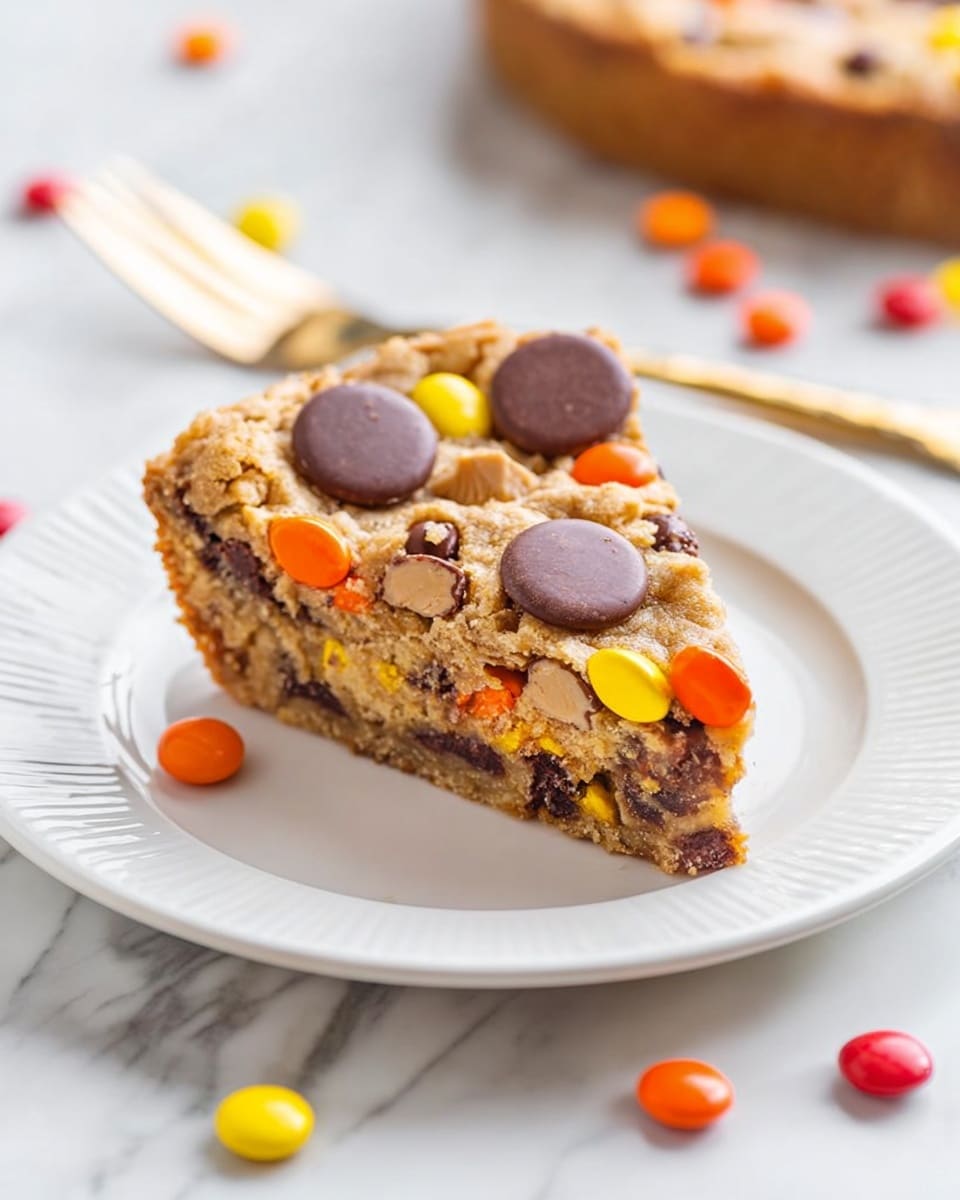 Loaded Peanut Butter Cookie Cake Recipe - Recipe Image