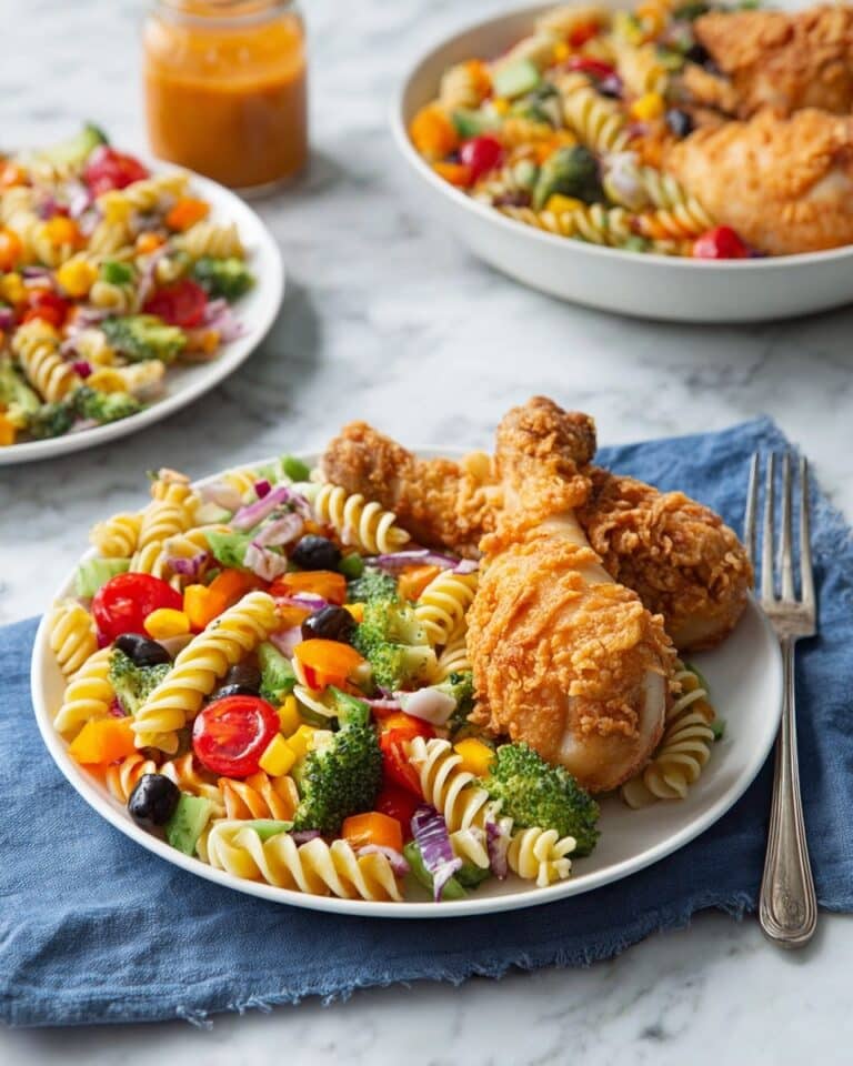 Easy Pasta Salad with Fresh Veggies Recipe