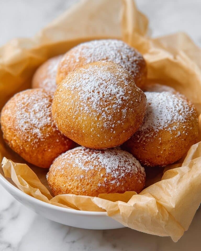 Fried Dough Recipe with Vanilla and Cinnamon Sugar Dusting Recipe