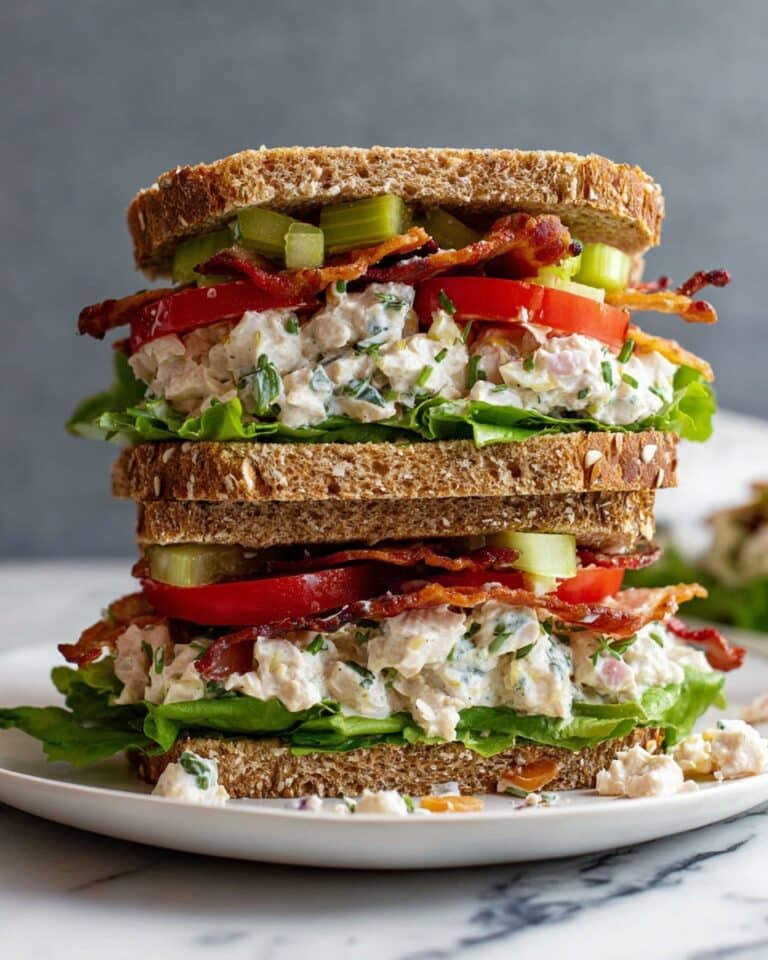 Healthy Chicken Salad with Lemon, Celery, and Green Onions Recipe