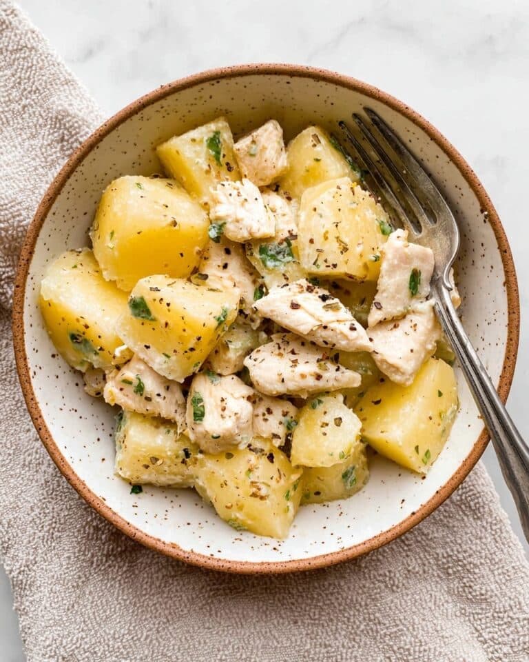 Slow Cooker Parmesan Garlic Chicken and Potatoes Recipe