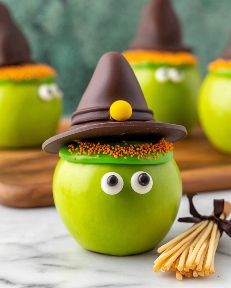 Halloween Witch Apples Recipe