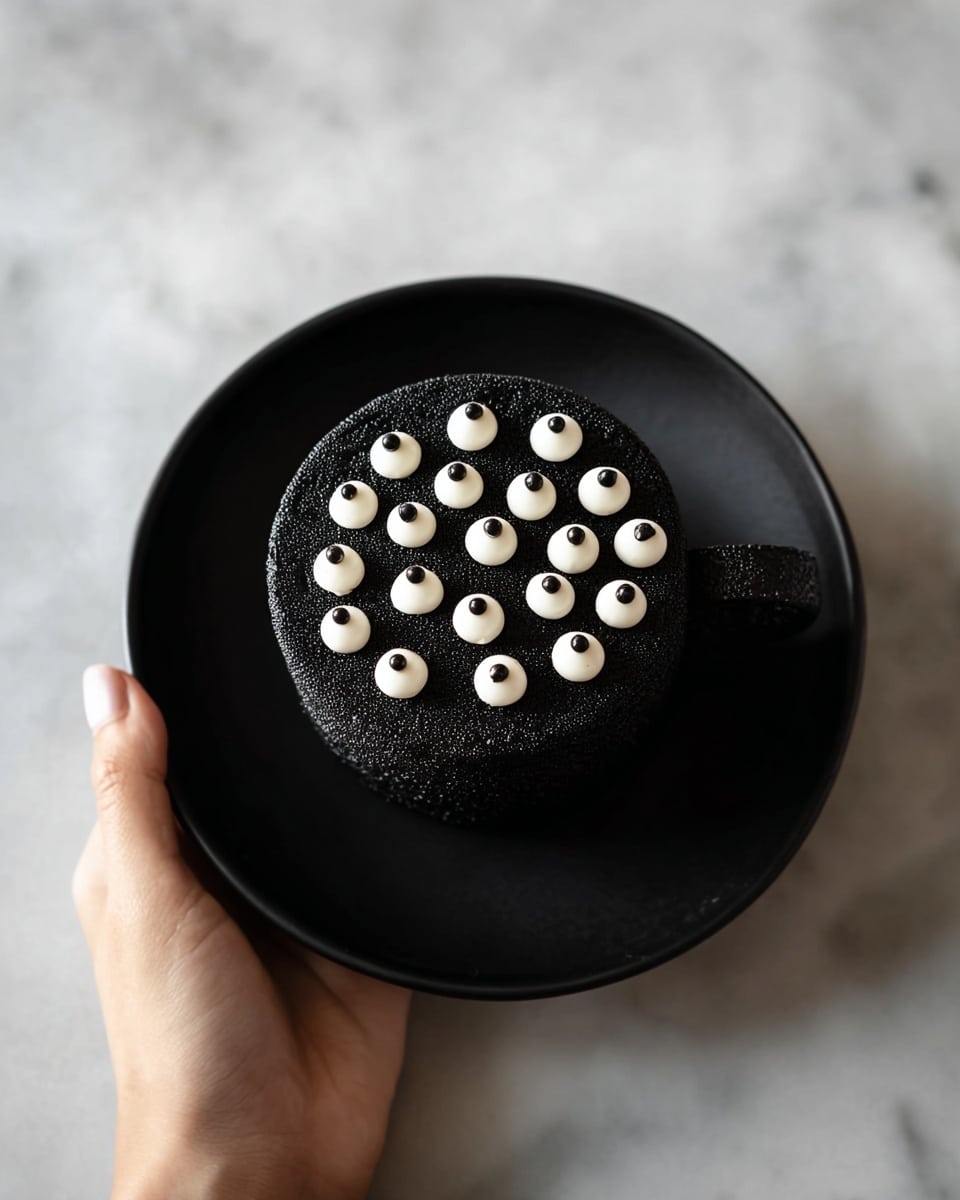 Black Sesame Mug Cake (Paleo, Gluten-Free, Dairy-Free) Recipe - Recipe Image