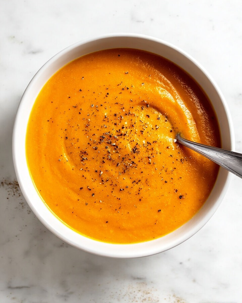 Creamy Curried Carrot Ginger Soup Recipe - Recipe Image