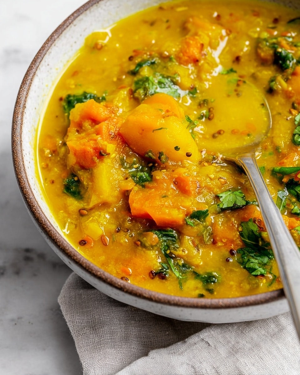 Butternut Squash and Lentil Soup with Coconut Milk Recipe - Recipe Image