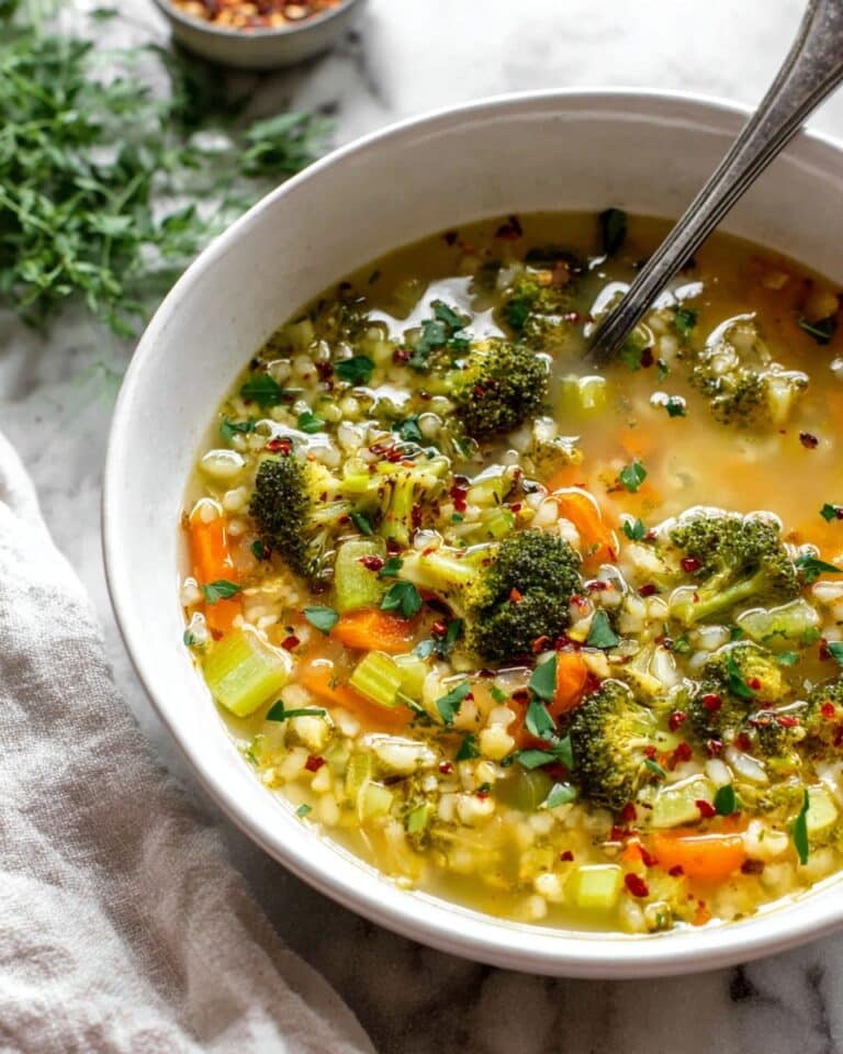 Vegetable Barley Soup Recipe