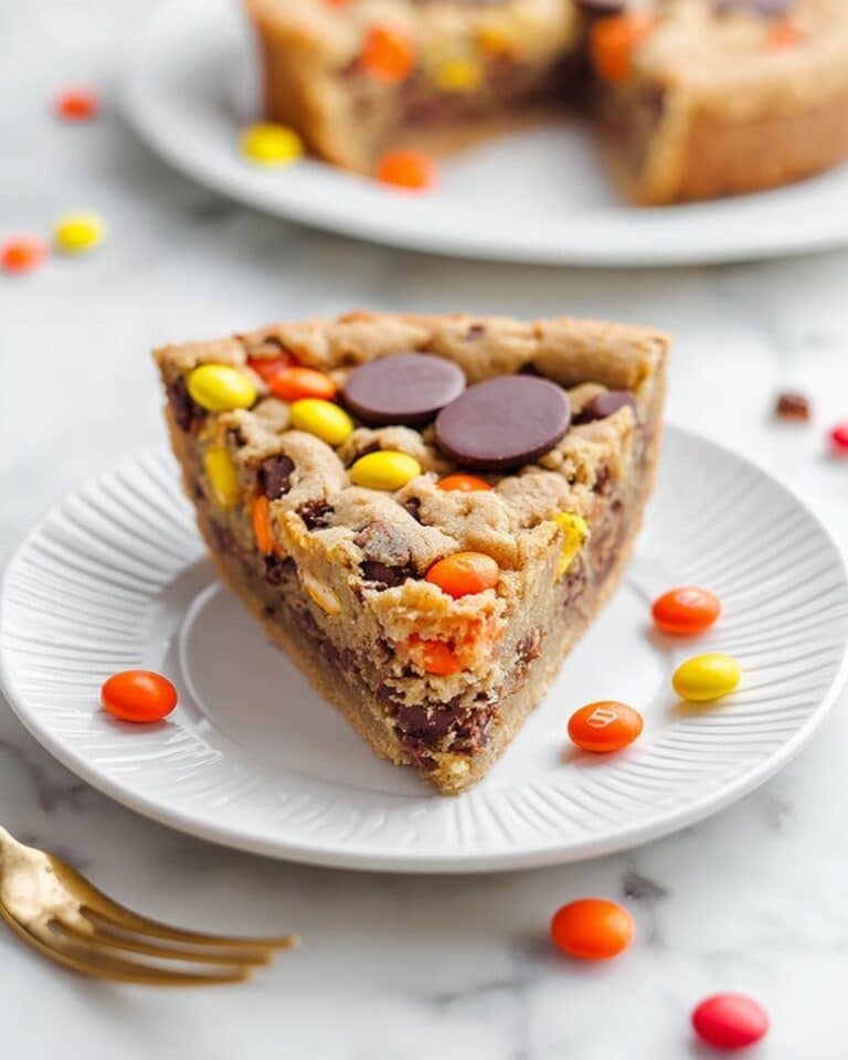Loaded Peanut Butter Cookie Cake Recipe