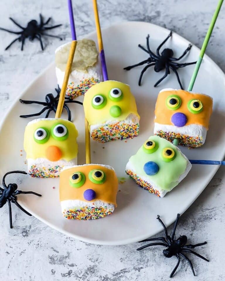 Halloween Marshmallow Pops Recipe