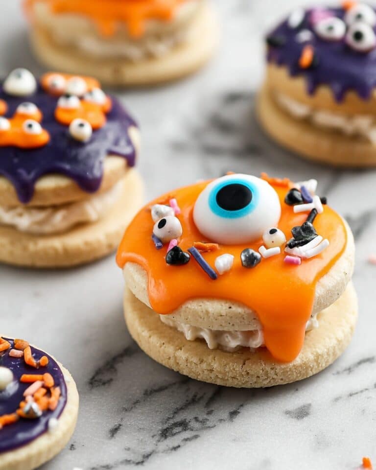 Halloween Donut Macarons Recipe