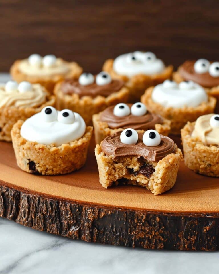 Halloween Peanut Butter Cookie Cups Recipe