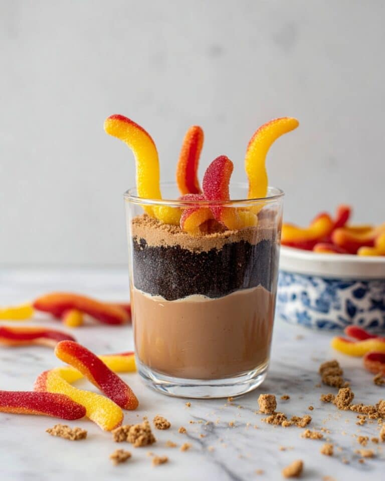 Dairy-Free Dirt Worm Pudding Recipe