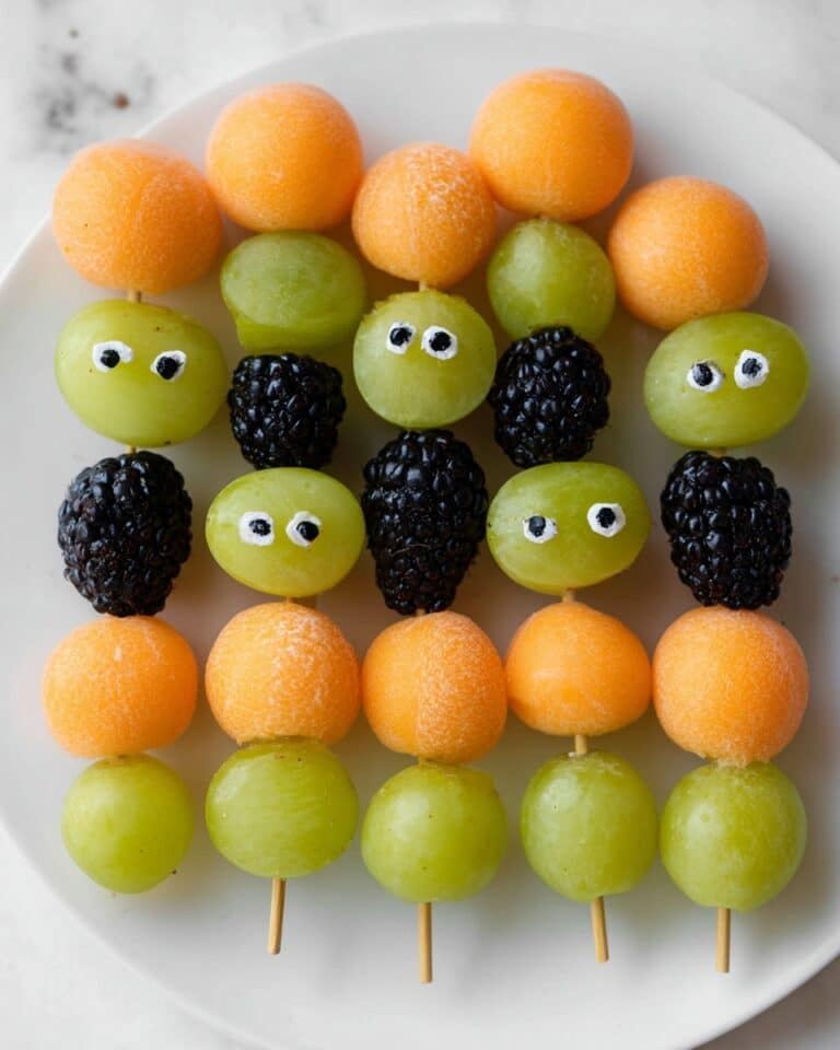 Halloween Fruit Kabobs Recipe