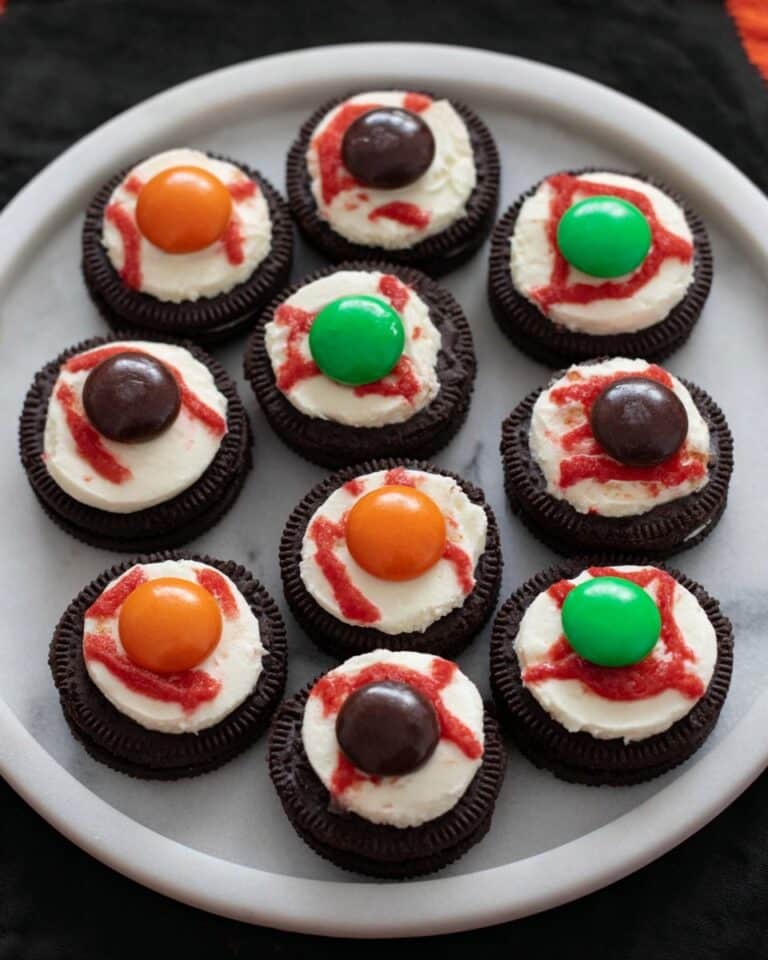 Oreo Eyeballs Halloween Treats Recipe
