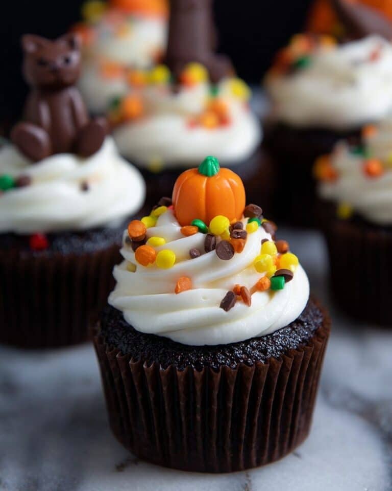 Chocolate Halloween Cupcakes Recipe