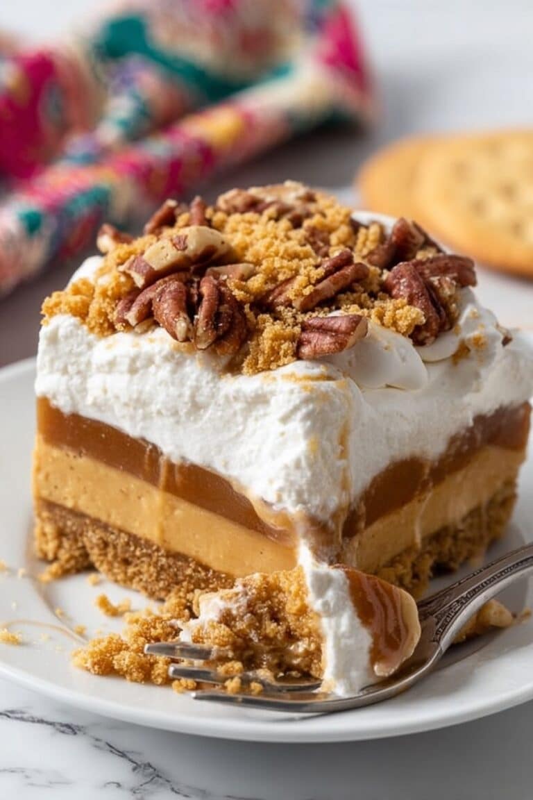 No Bake Pumpkin Lush Recipe