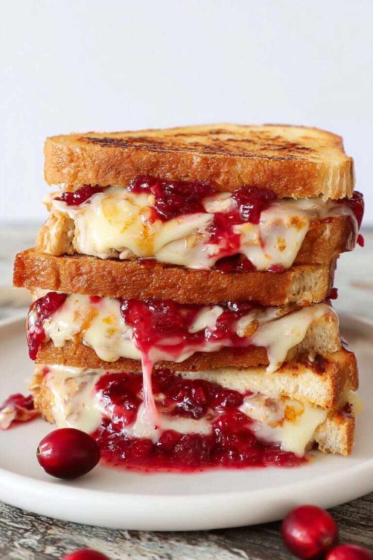 Cranberry Turkey Grilled Cheese Recipe