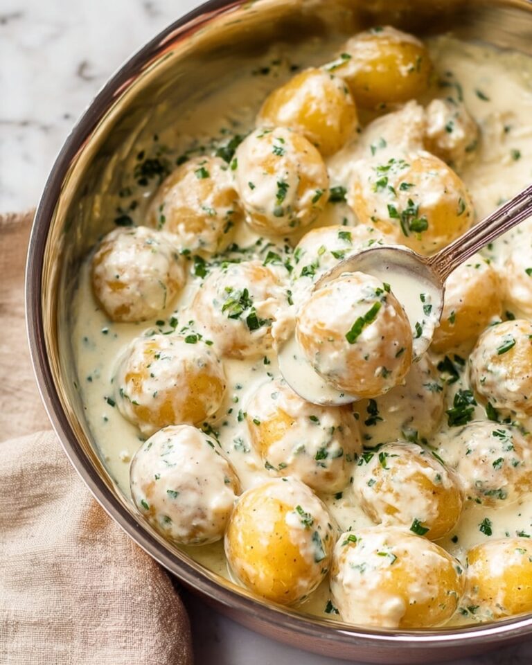 Creamy Garlic Potatoes Recipe