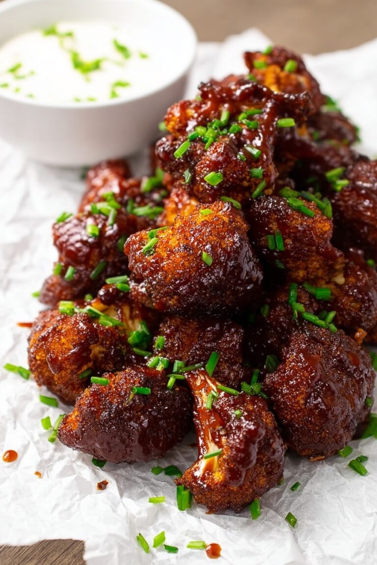 BBQ Cauliflower Wings Recipe