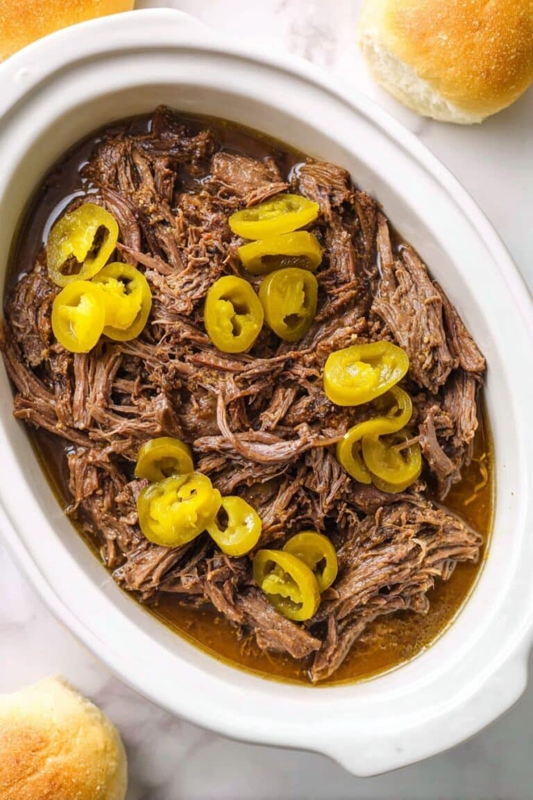 Italian Beef Sandwiches with Pepperoncini Recipe