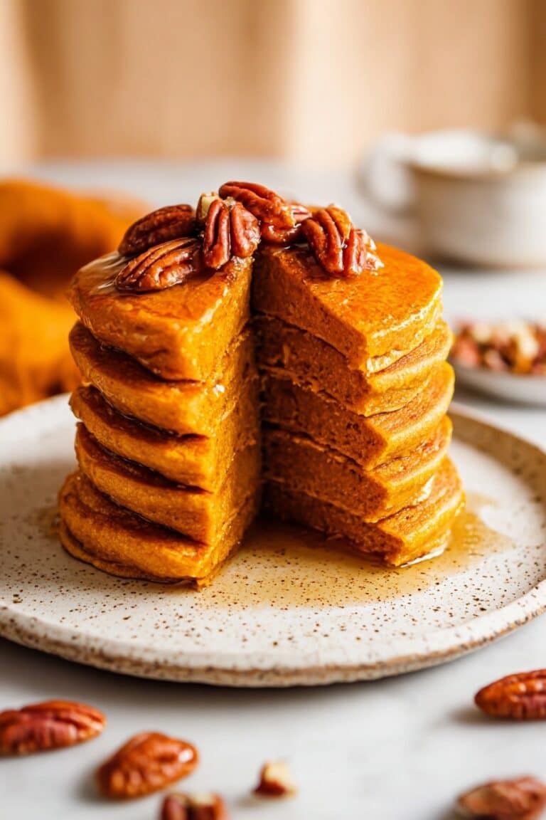 Vegan Pumpkin Pancakes Recipe
