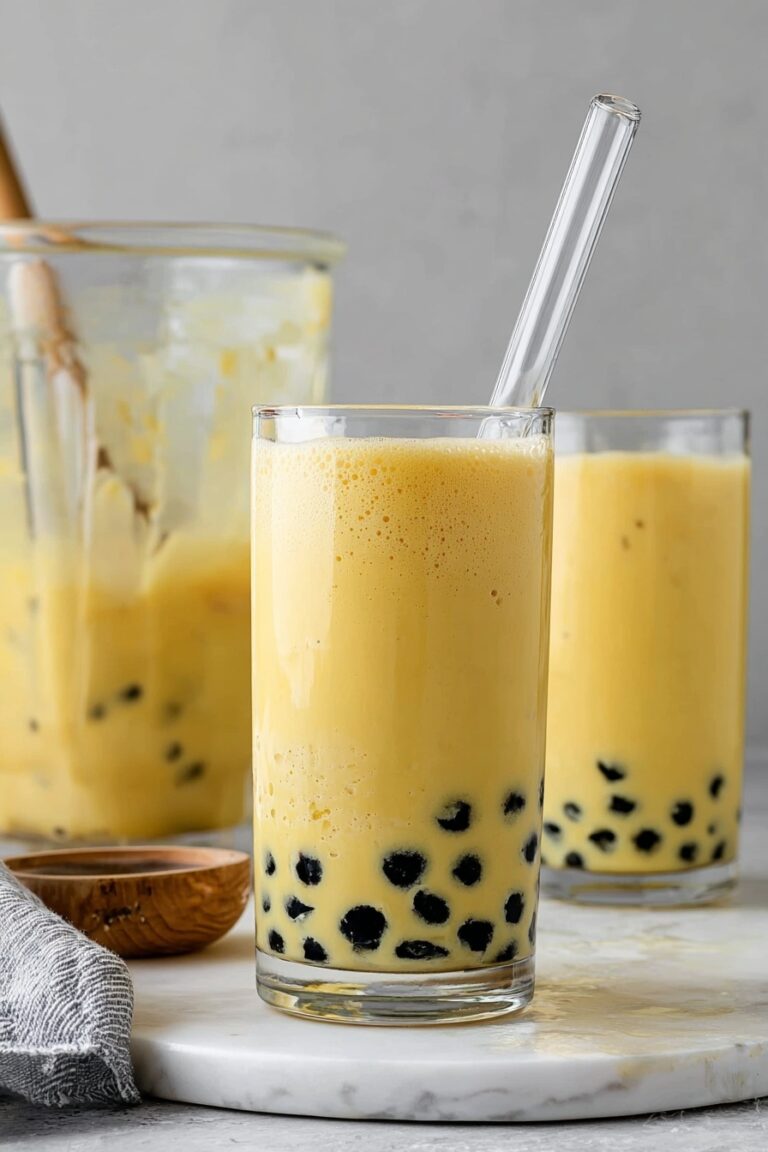 Mango Bubble Tea Recipe