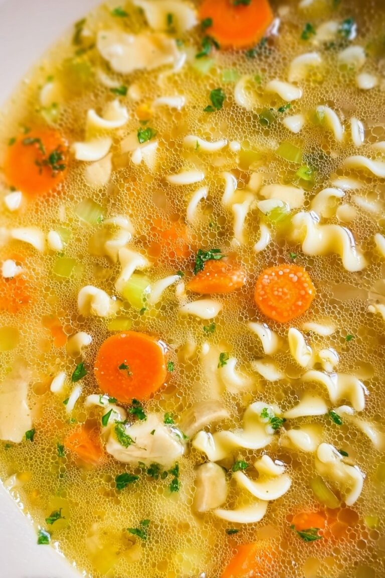 Vegan Chicken Noodle Soup Recipe