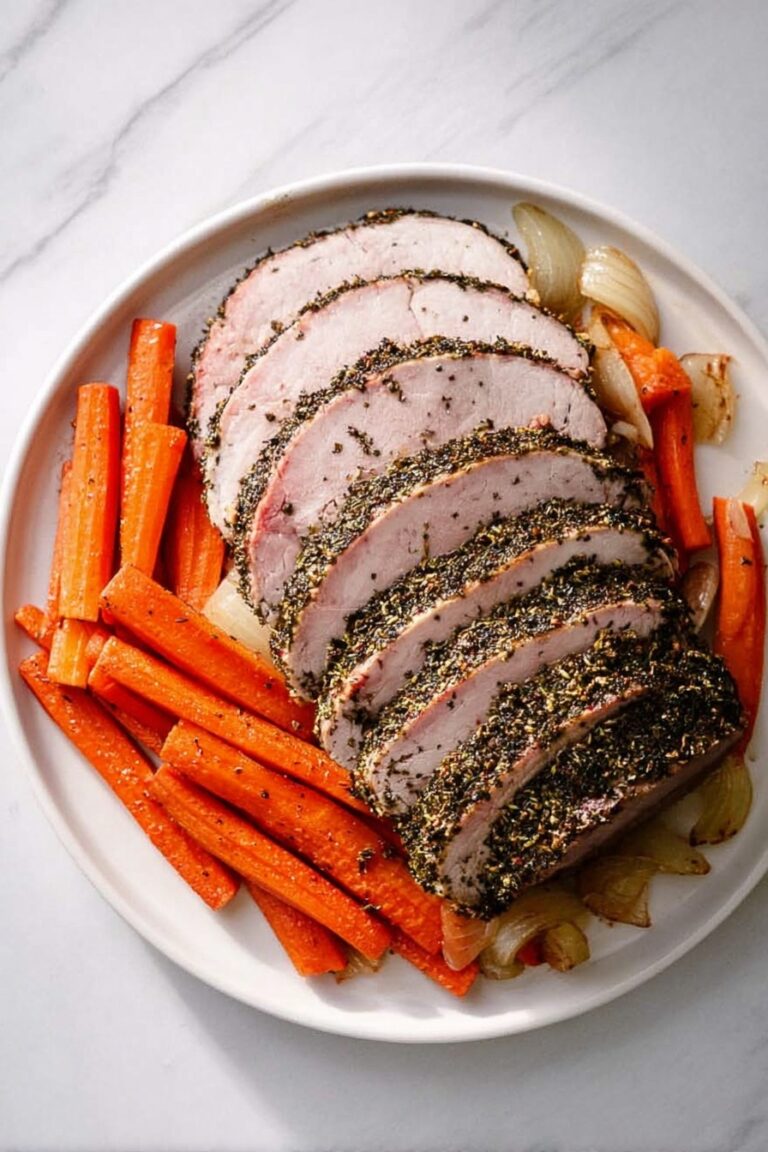 Herb-Roasted Italian Pork Loin Recipe