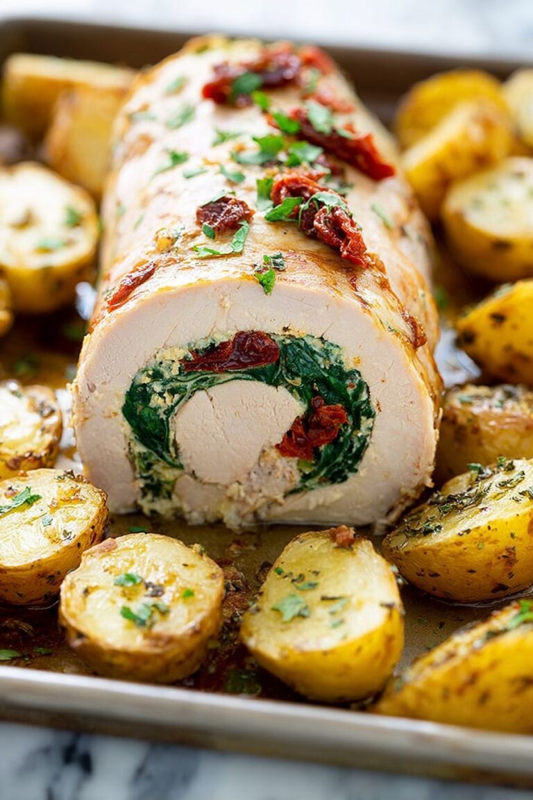 Stuffed Pork Tenderloin Recipe