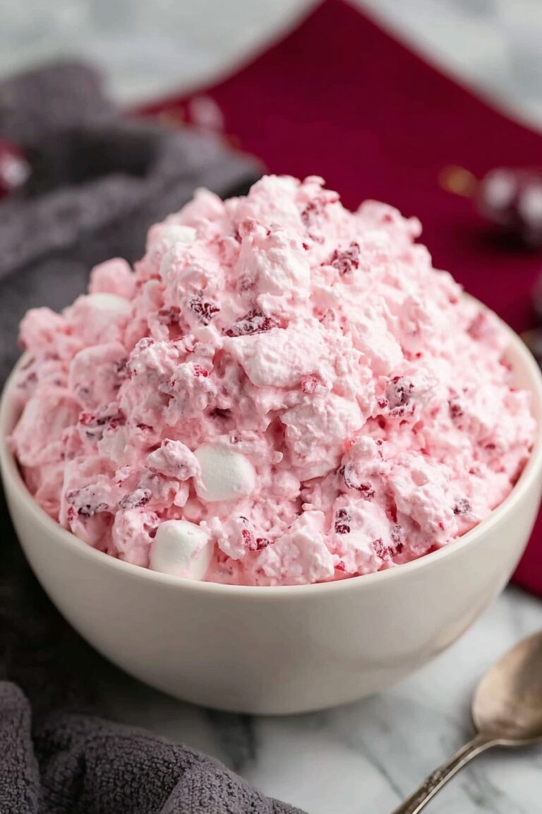 Cranberry Fluff Salad Recipe