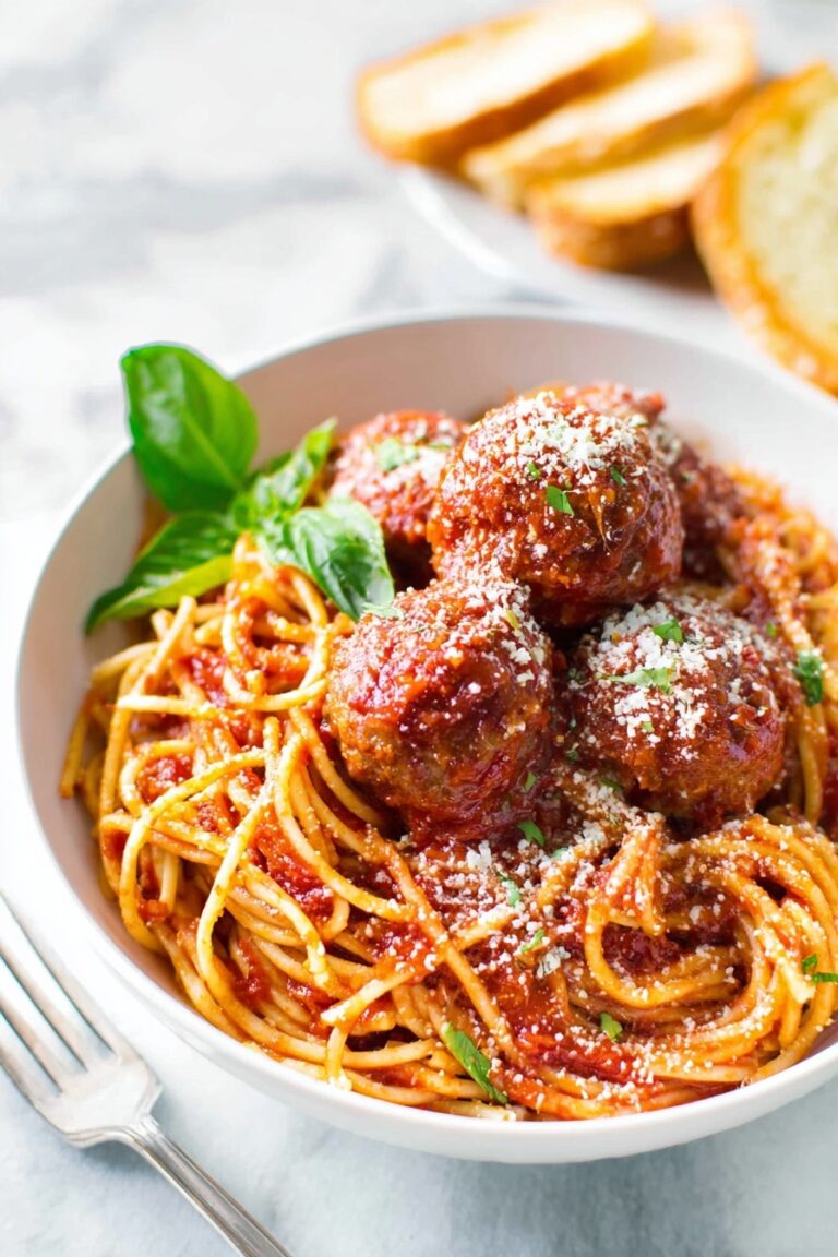 Easy Spaghetti and Meatballs Recipe