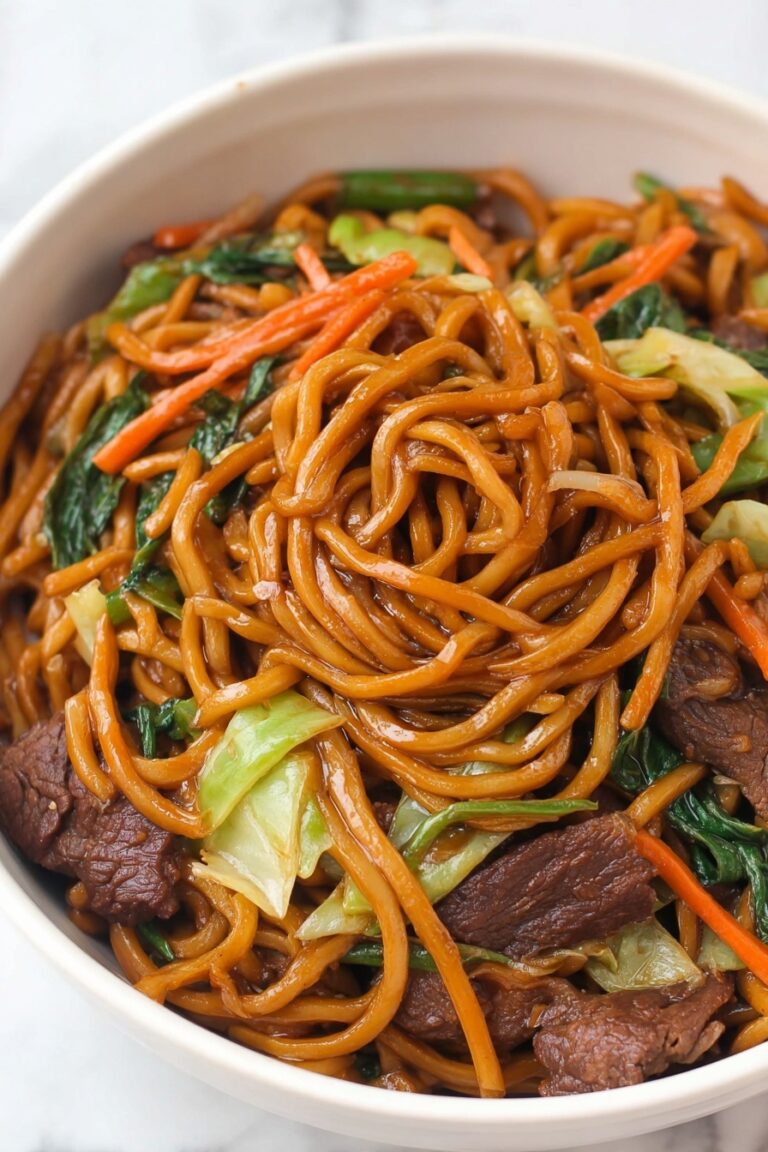 Beef Lo Mein Stir Fry Recipe