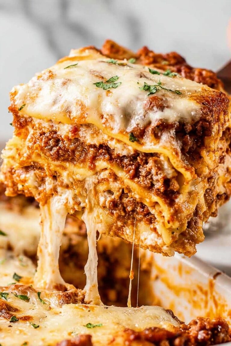 Hearty Bolognese Lasagna Recipe