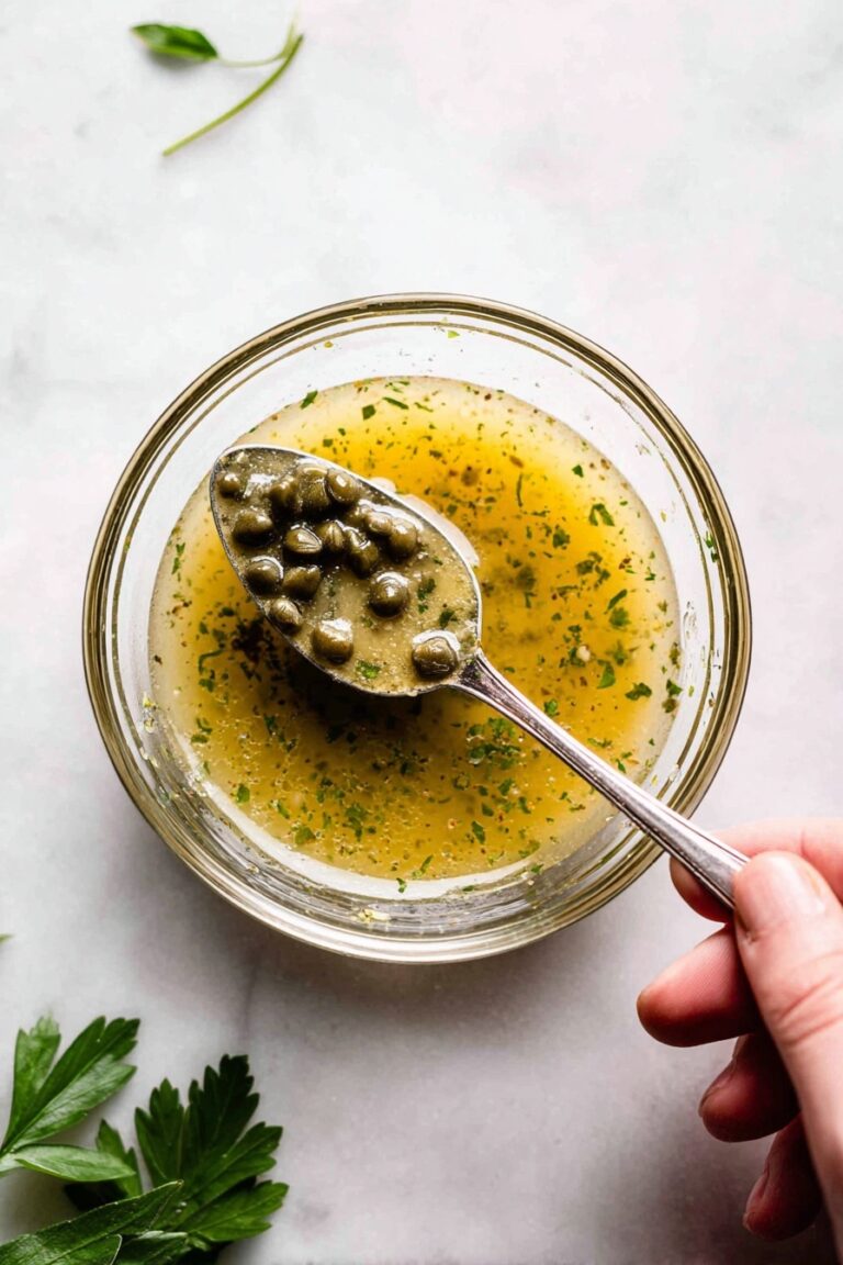 Lemon Caper Sauce for Fish and Chicken Recipe